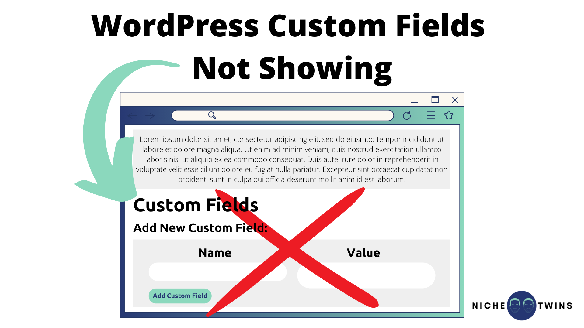 WordPress Custom Fields Not Showing