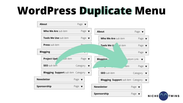 WordPress Duplicate Menu