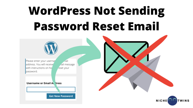 WordPress not sending password reset email