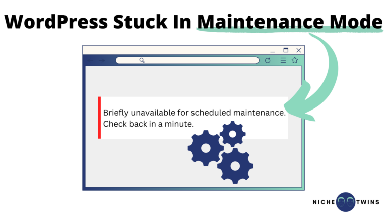 WordPress Stuck in Maintenance Mode