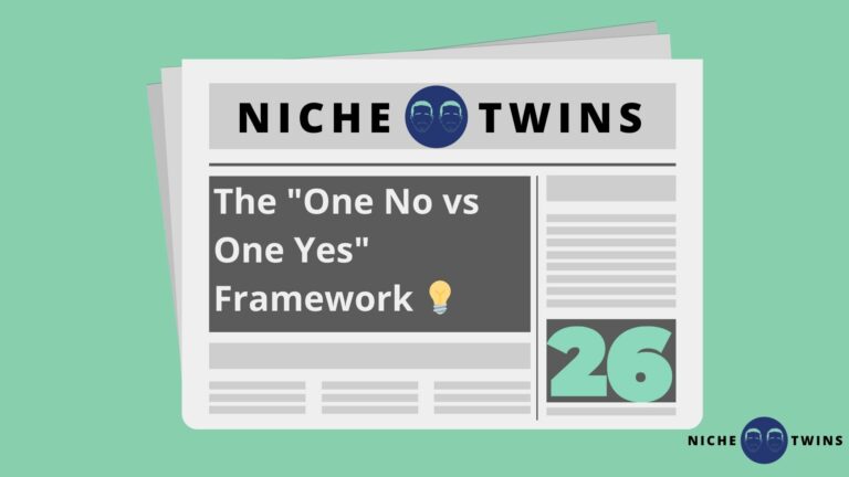 The one no vs one yes framework