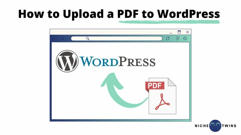 How to Upload a PDF to WordPress